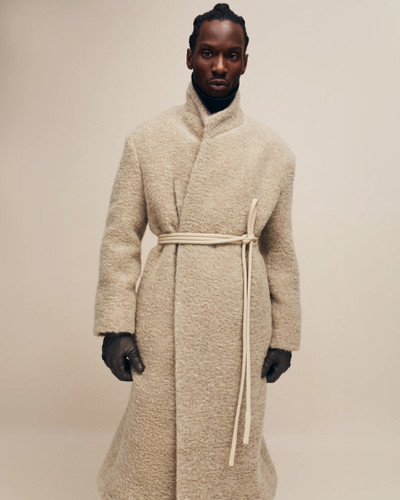 Fear of God Wool Boucle Stand Collar Overcoat outlook