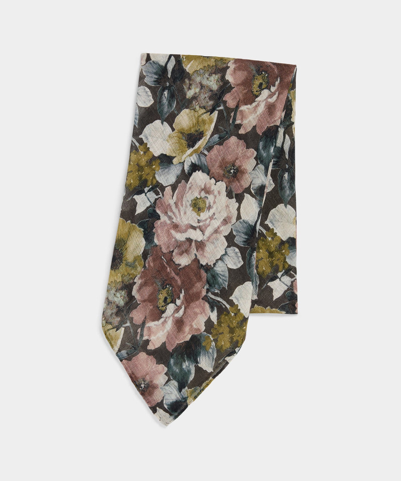 TODD SNYDER Italian Floral Neckerchief outlook