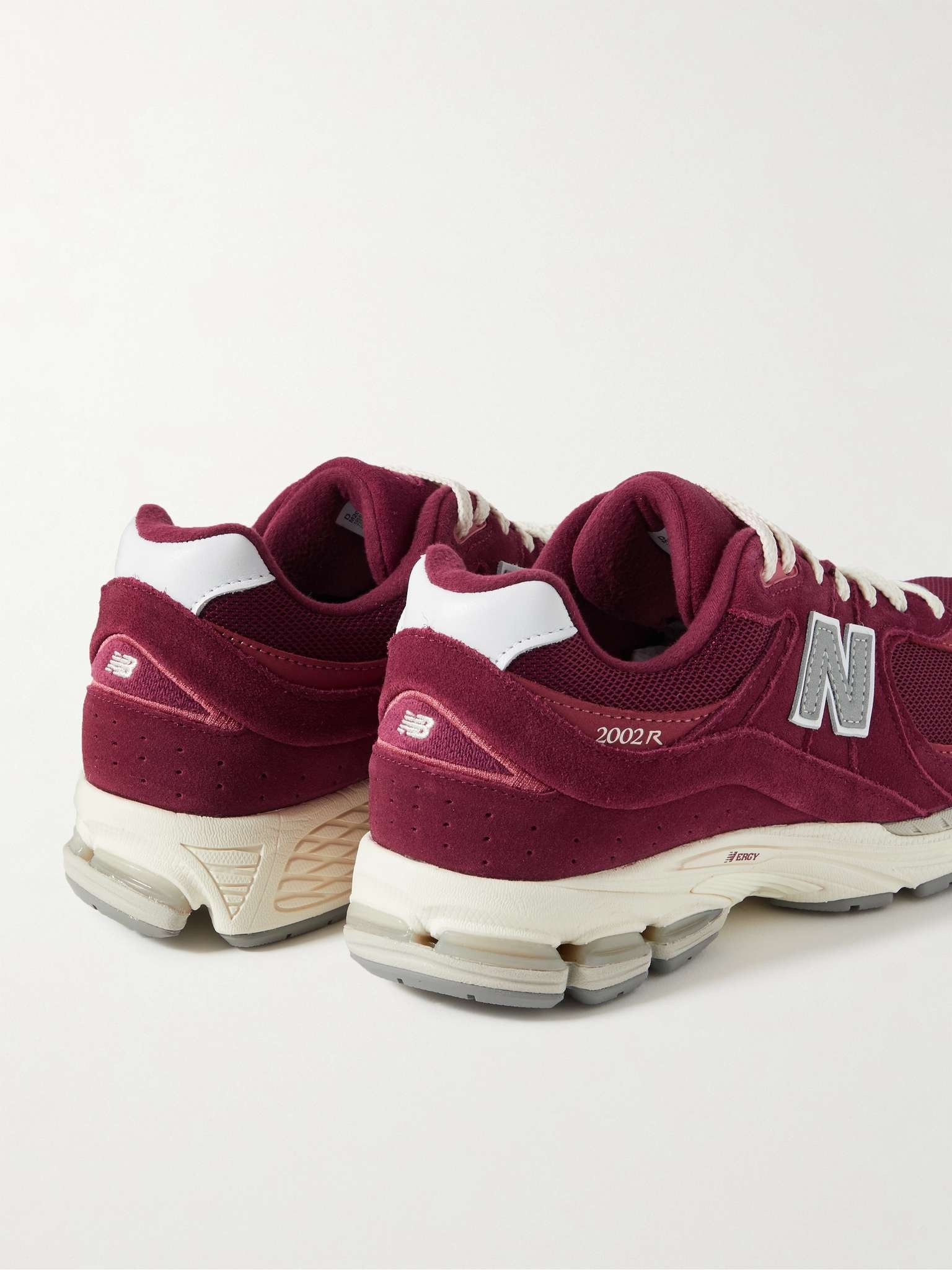 2002R Leather-Trimmed Suede and Mesh Sneakers - 5