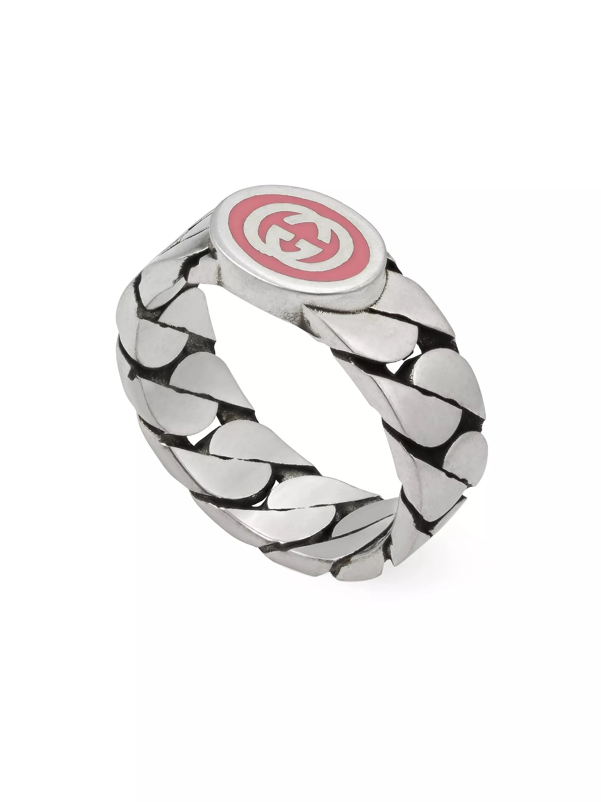 Gucci Interlocking G Enamel Ring - 2