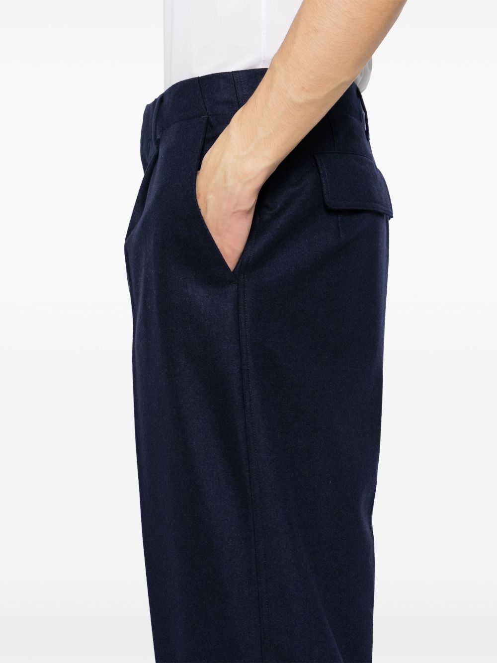 tapered-leg trousers - 5