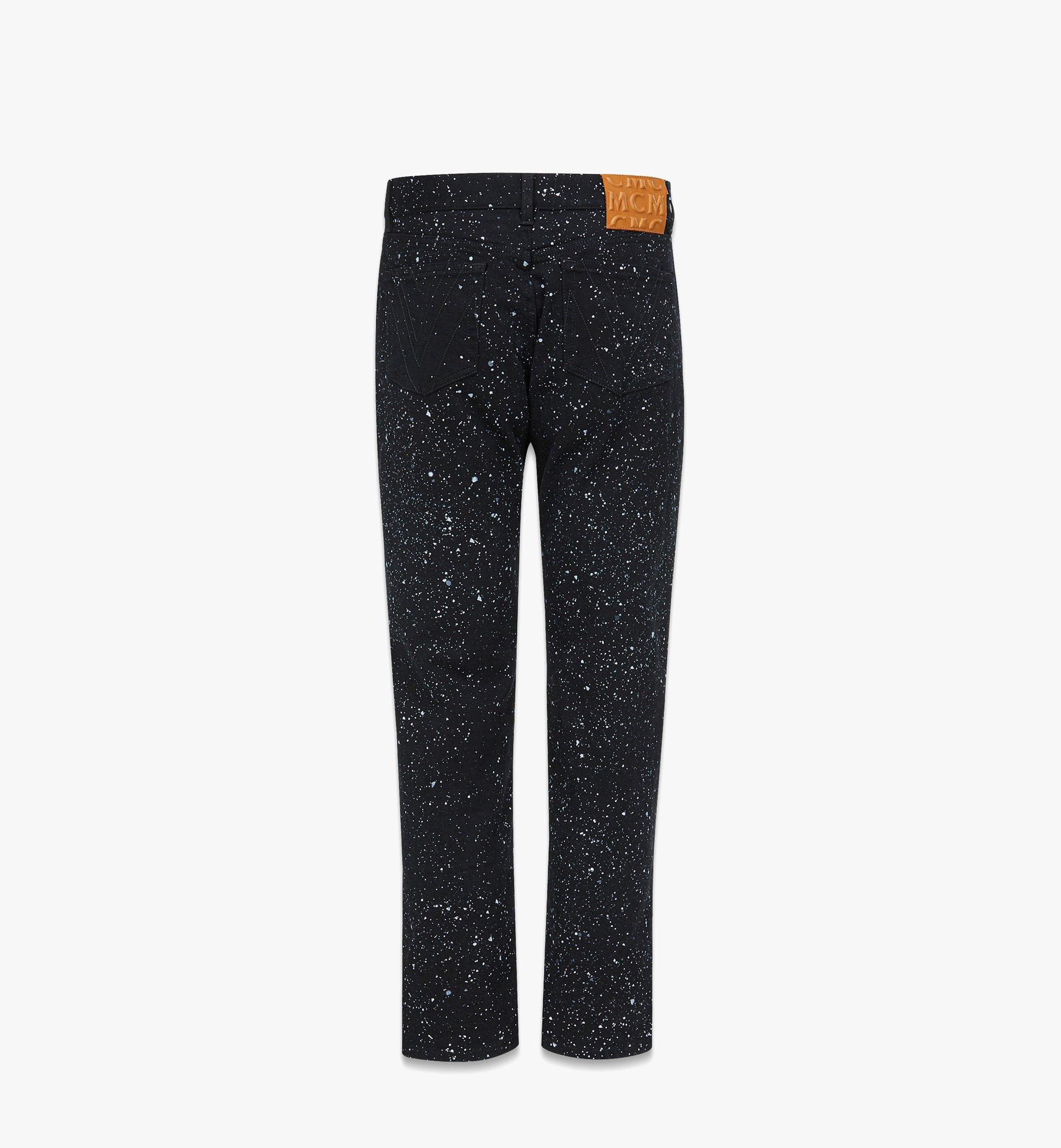 Galaxy Print Denim Jeans - 2