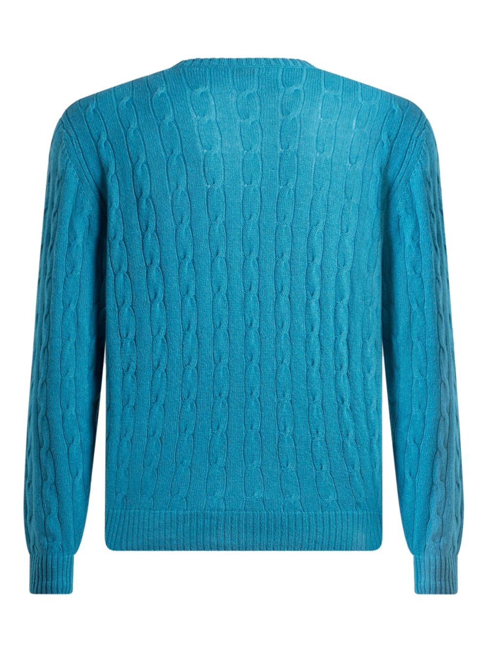 cable-knit cashmere sweater - 6