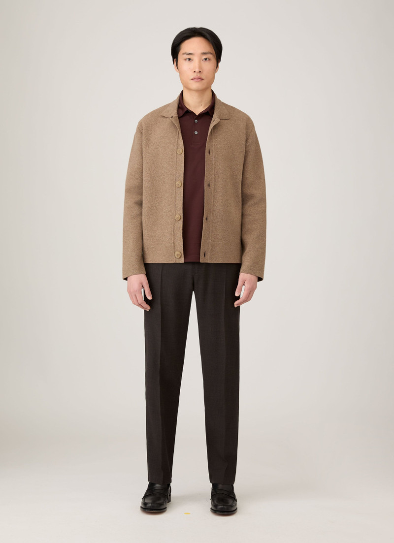 Sunspel Long Sleeve Classic Jersey Polo Shirt outlook