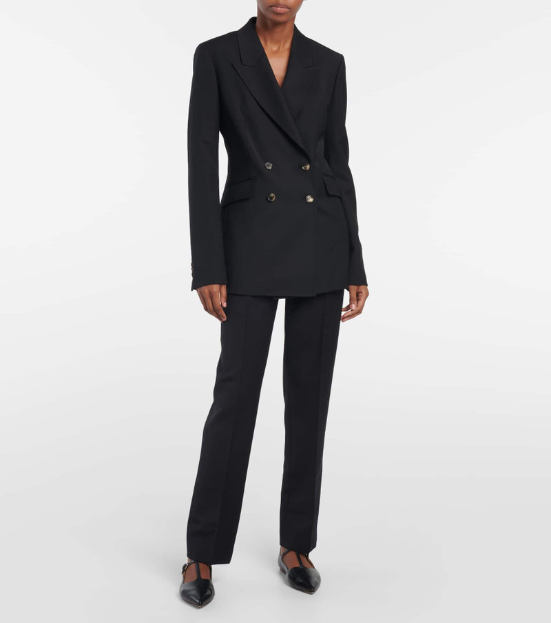 GABRIELA HEARST Francisco high-rise straight wool pants outlook