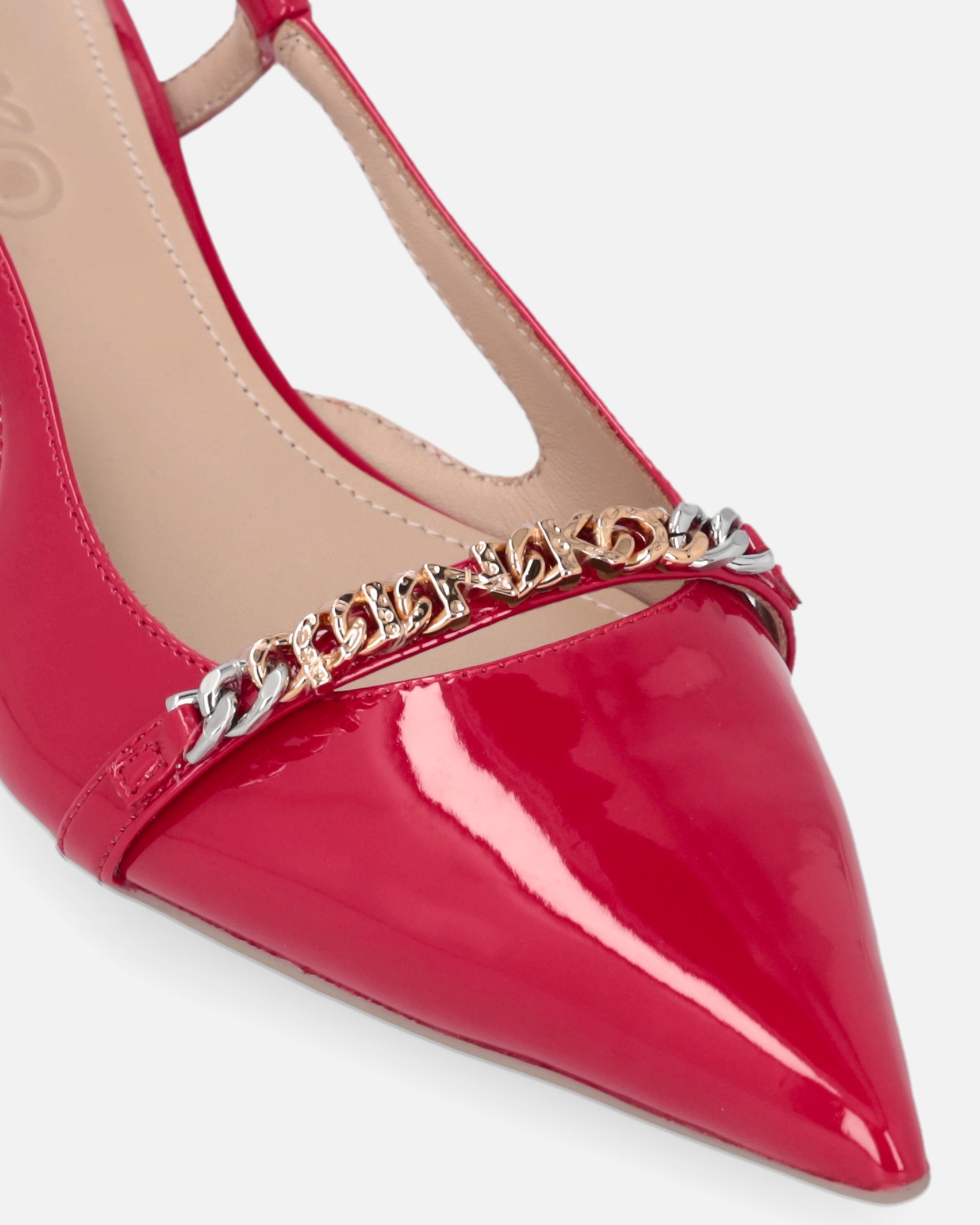 PATENT POINTED-TOE SLINGBACK PUMPS - 4