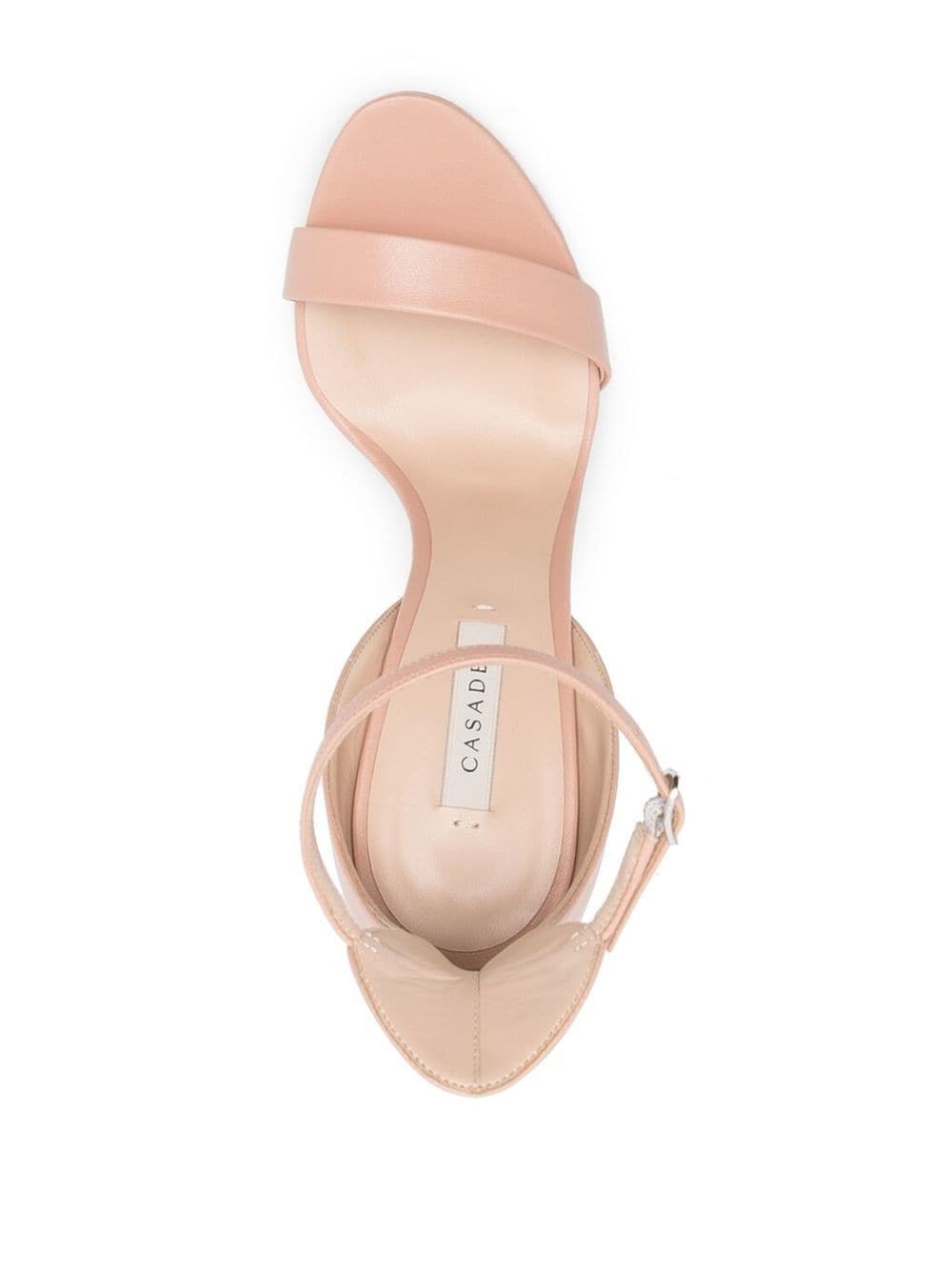 leather 120mm heeled sandals - 4