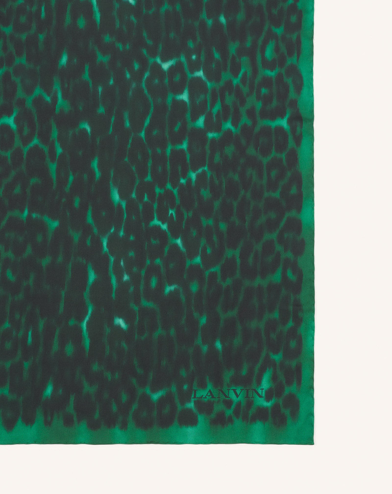 Lanvin LEOPARD PRINT SILK SCARF outlook