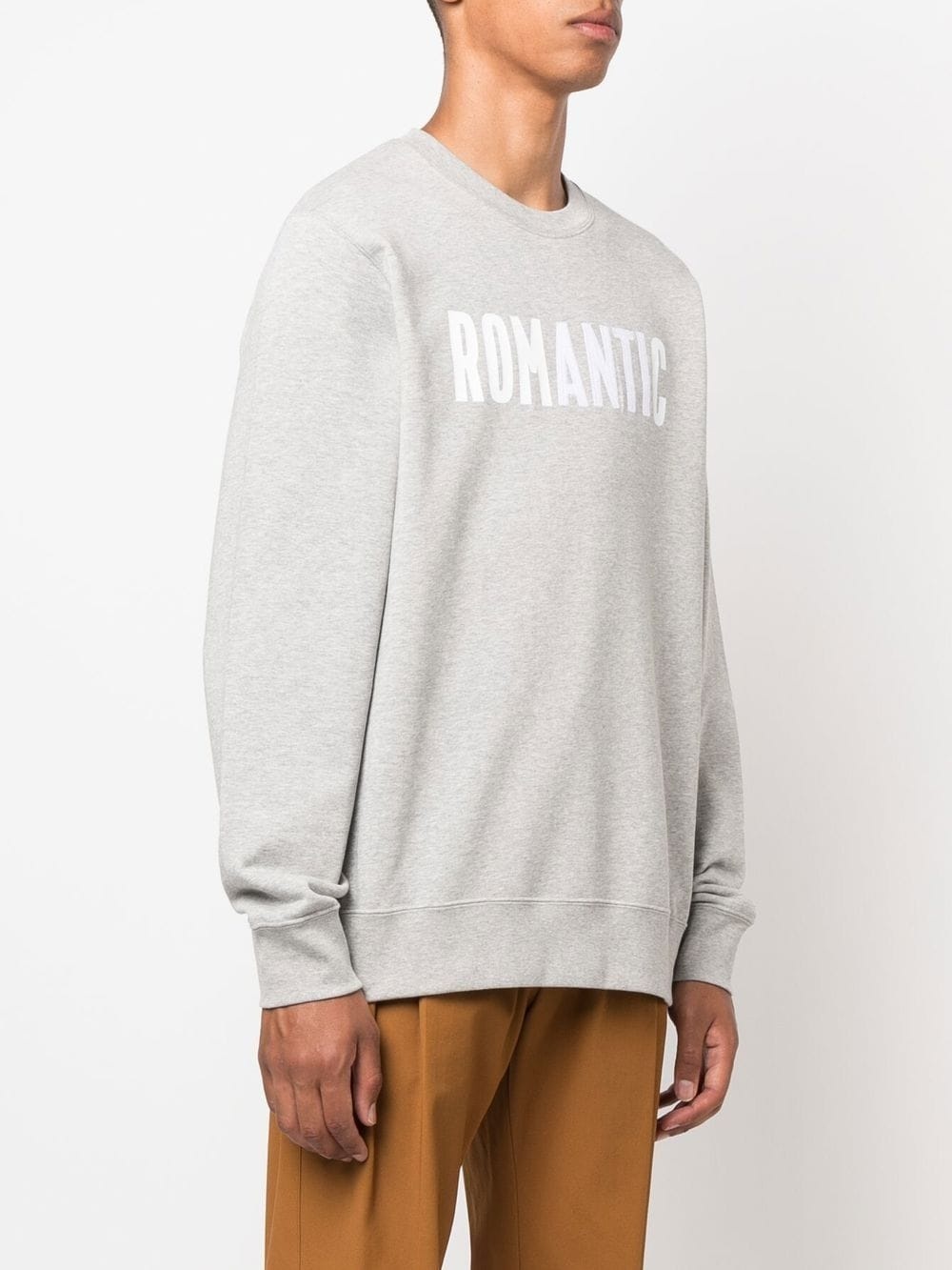 Romantic slogan-print sweatshirt - 3