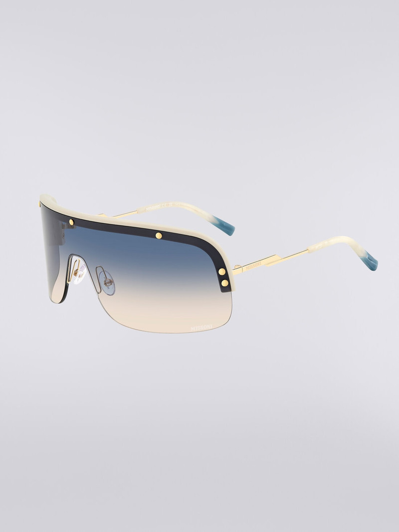 Missoni Mask sunglasses with metal temples and acetate tips outlook