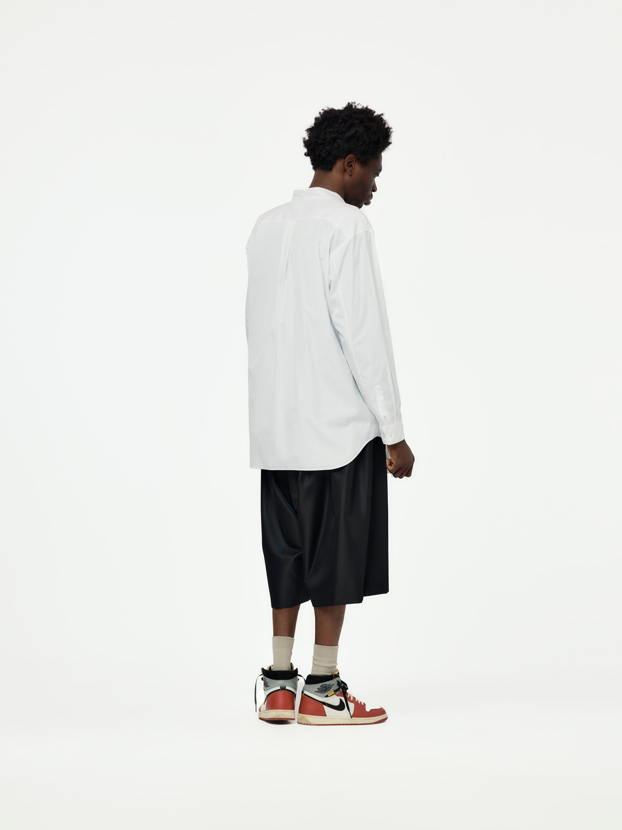 HOMME PLUS SHIRT (WHITE / OFF WHITE) - 4