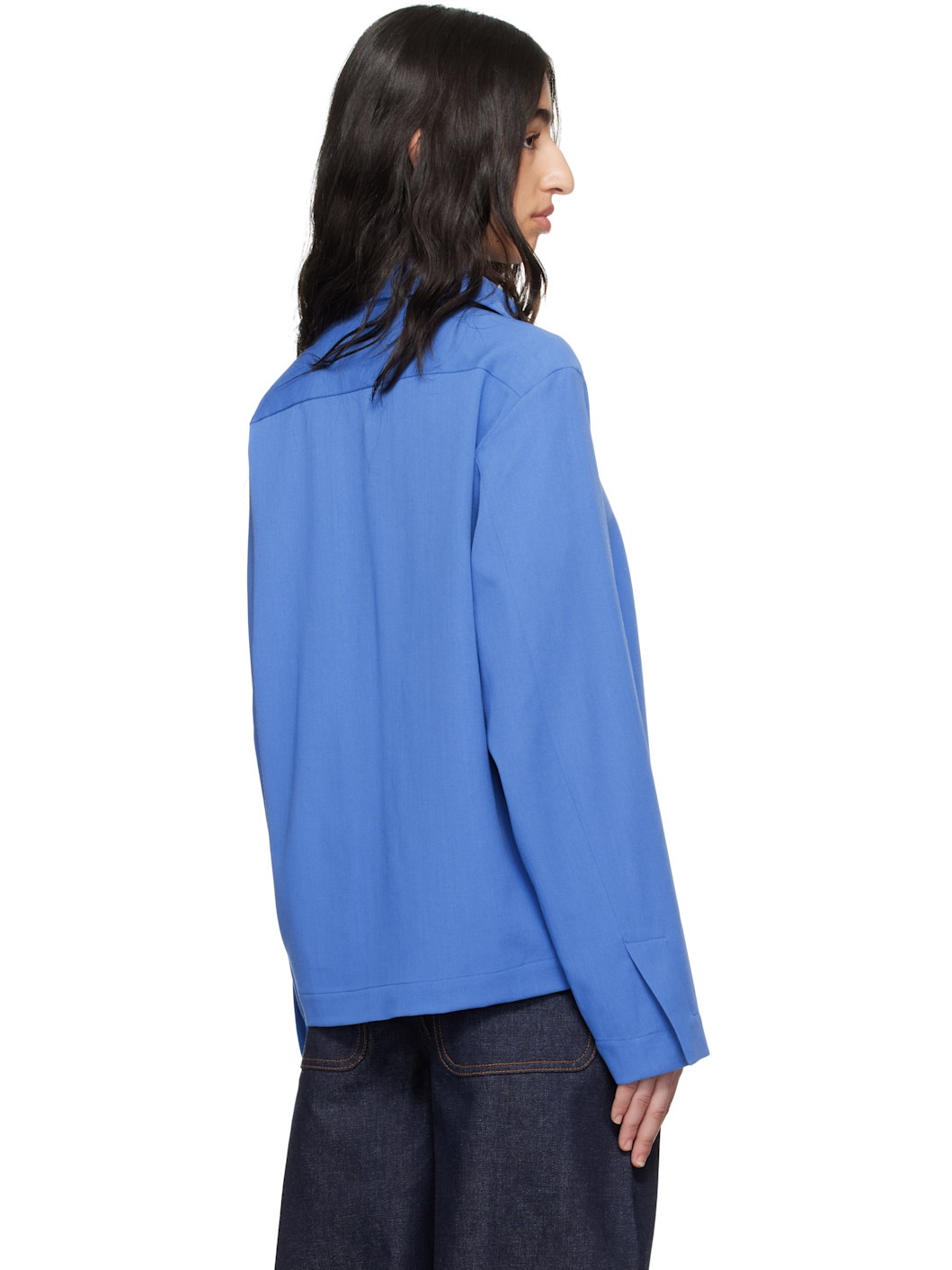 Blue Alton Classic Boxy Shirt - 3