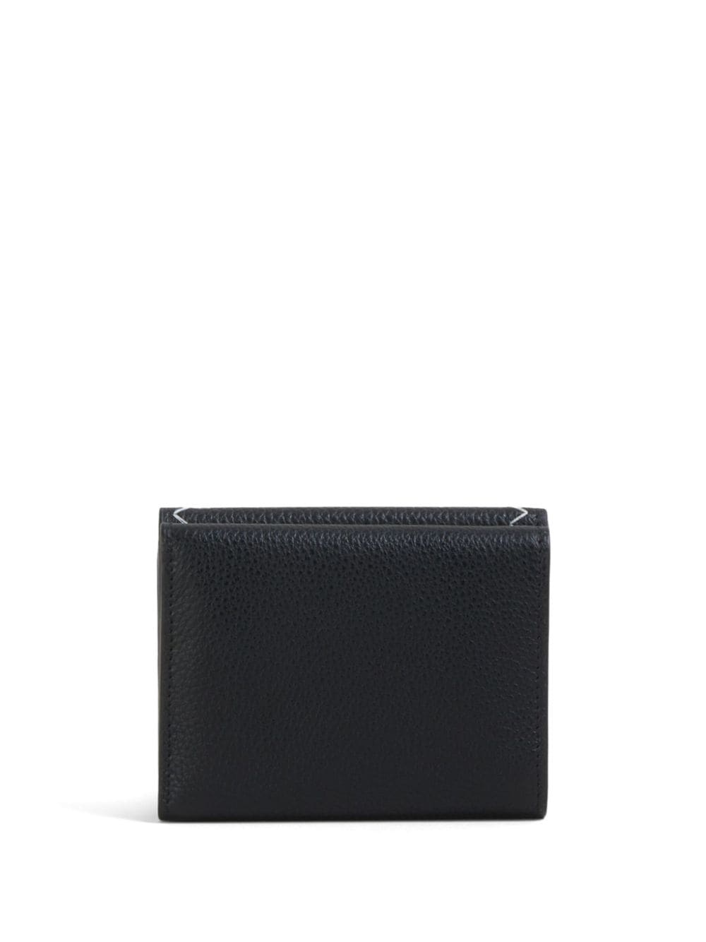 logo-embroidered leather wallet - 2