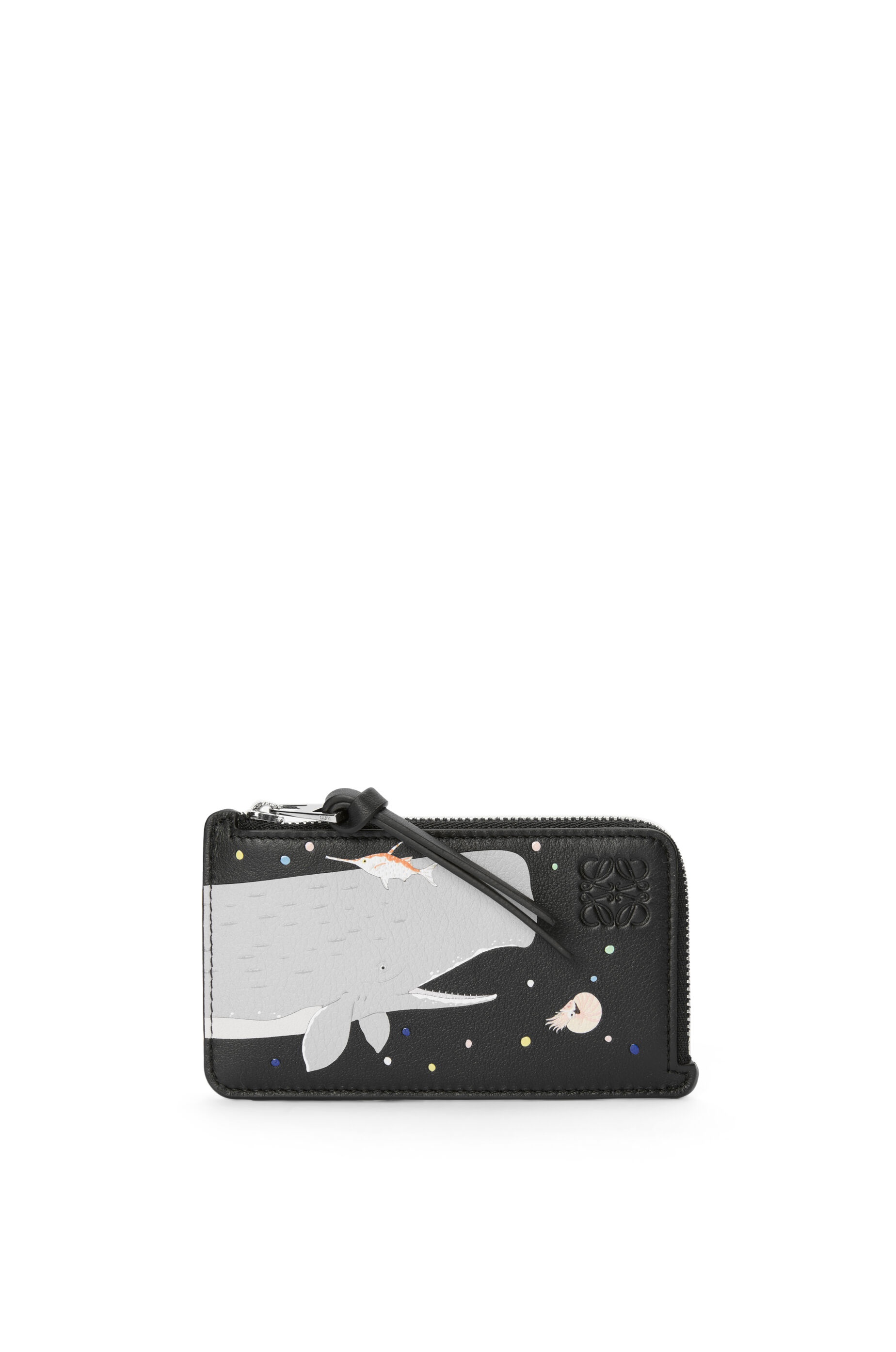 Whale coin cardholder in nappa calfskin - 1