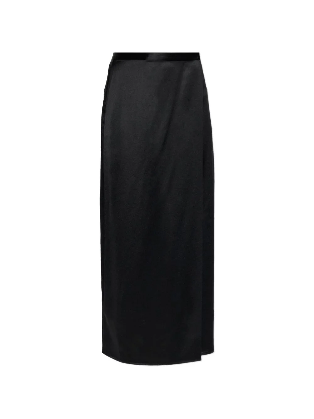 Pacia satin-effect midi skirt - 1