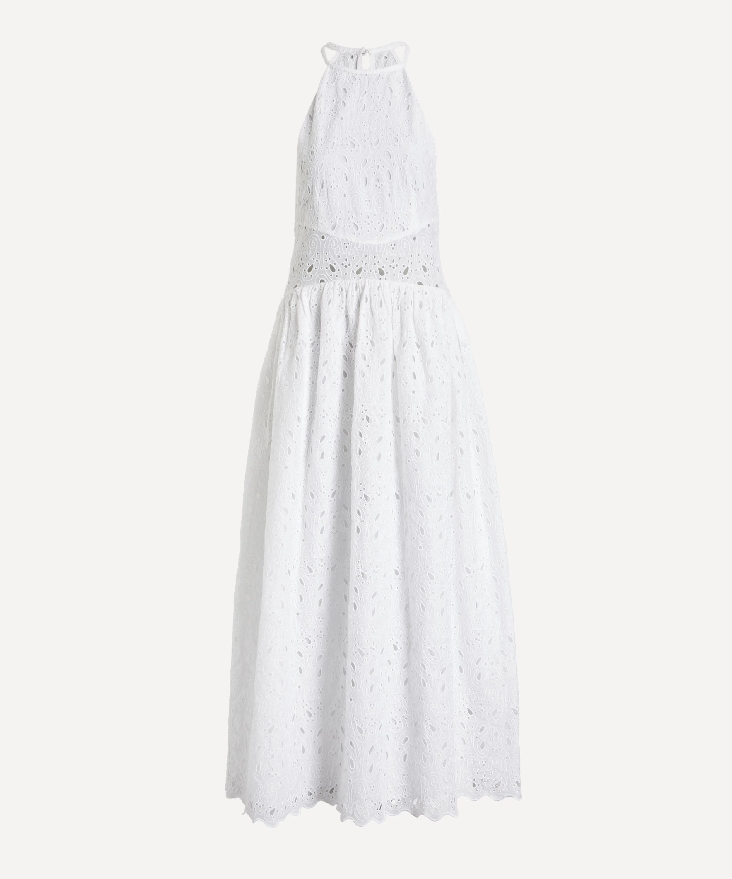 Paisley Eyelet Dress - 1