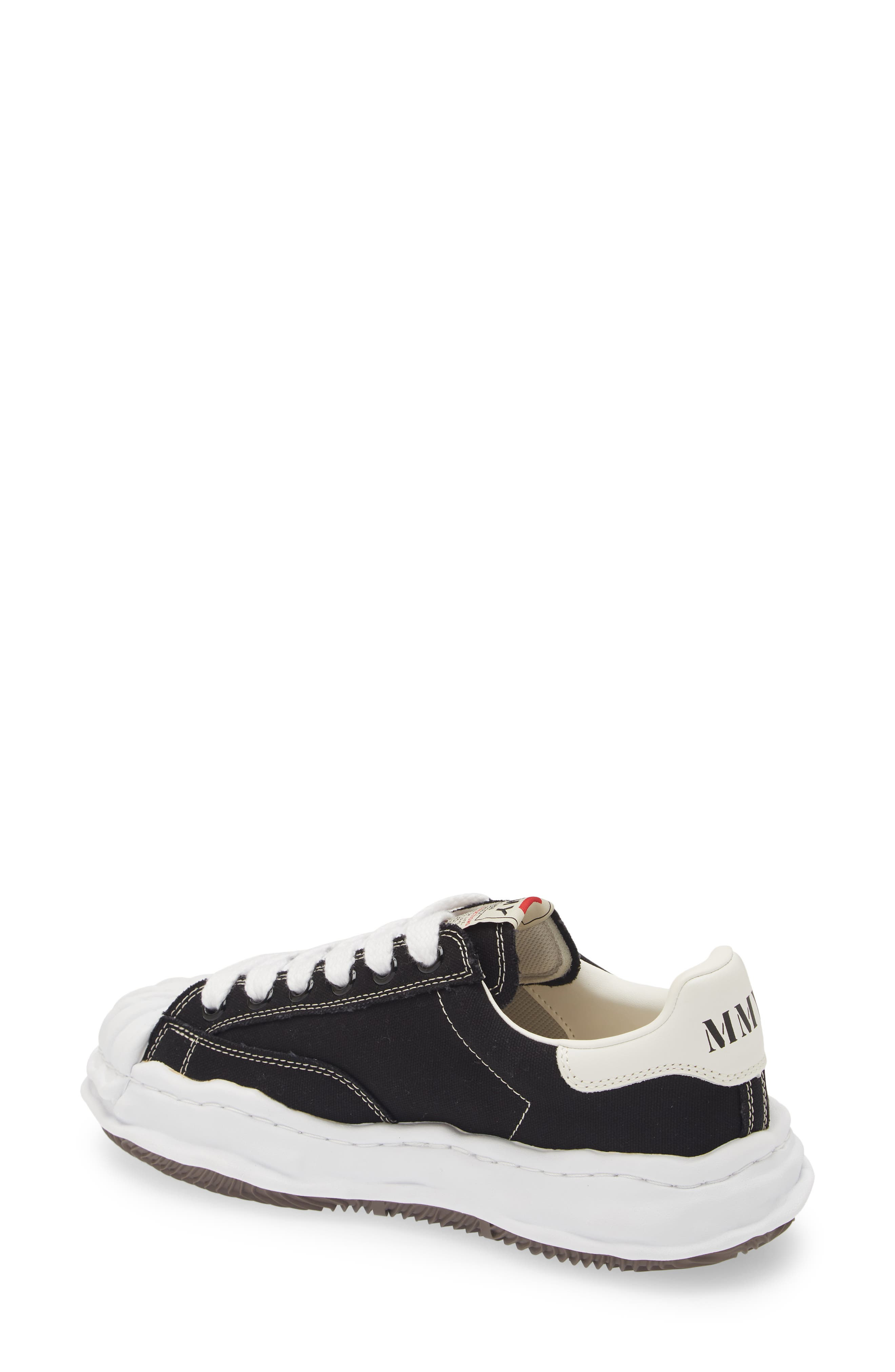 Maison MIHARA YASUHIRO Blakey Original Sole Canvas Sneaker in Black at Nordstrom - 2