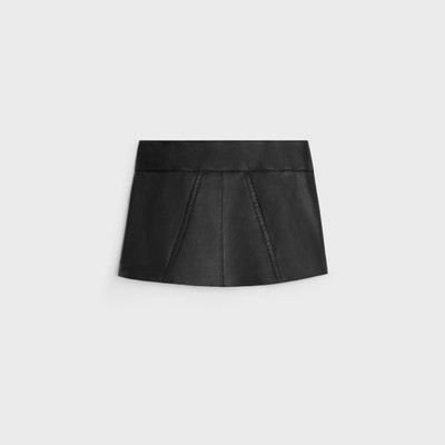 CELINE mini skirt in soft lambskin outlook