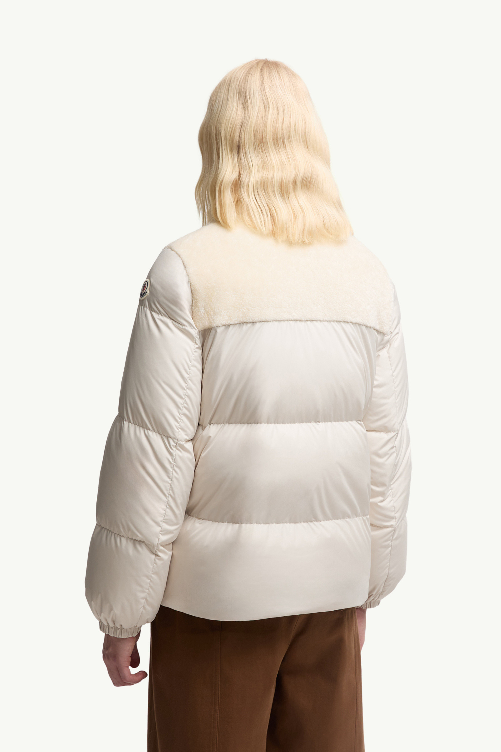 Esnaie Teddy-Trimmed Short Down Jaket - 5