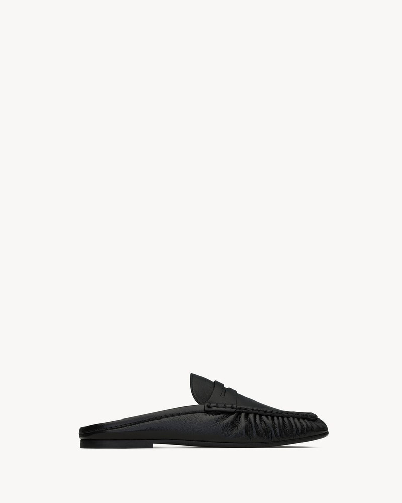 LE LOAFER PENNY MULES IN SMOOTH LEATHER 1