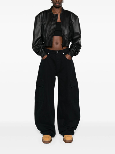 Alexander Wang Oversized Rounded Low Rise Jeans outlook