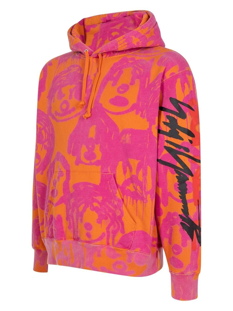 Supreme x Yohji Yamamoto graphic-print hoodie outlook