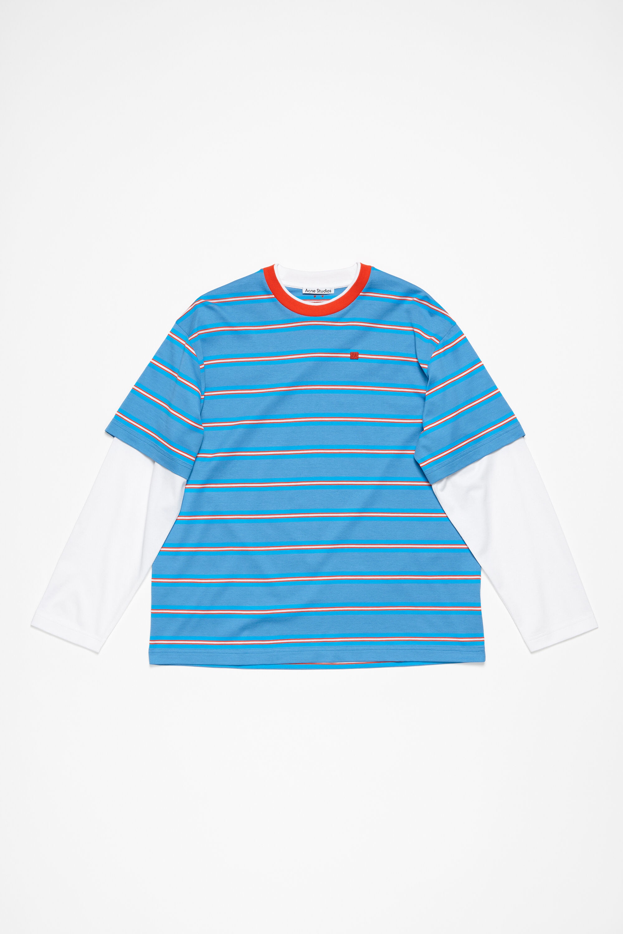 Layered t-shirt - Sea Blue - 1