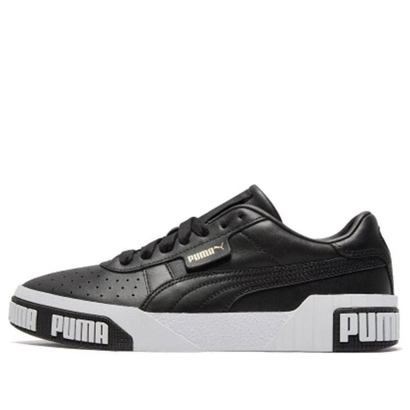 (WMNS) PUMA Cali Bold 'Black Metallic Gold' 370811-03 - 1