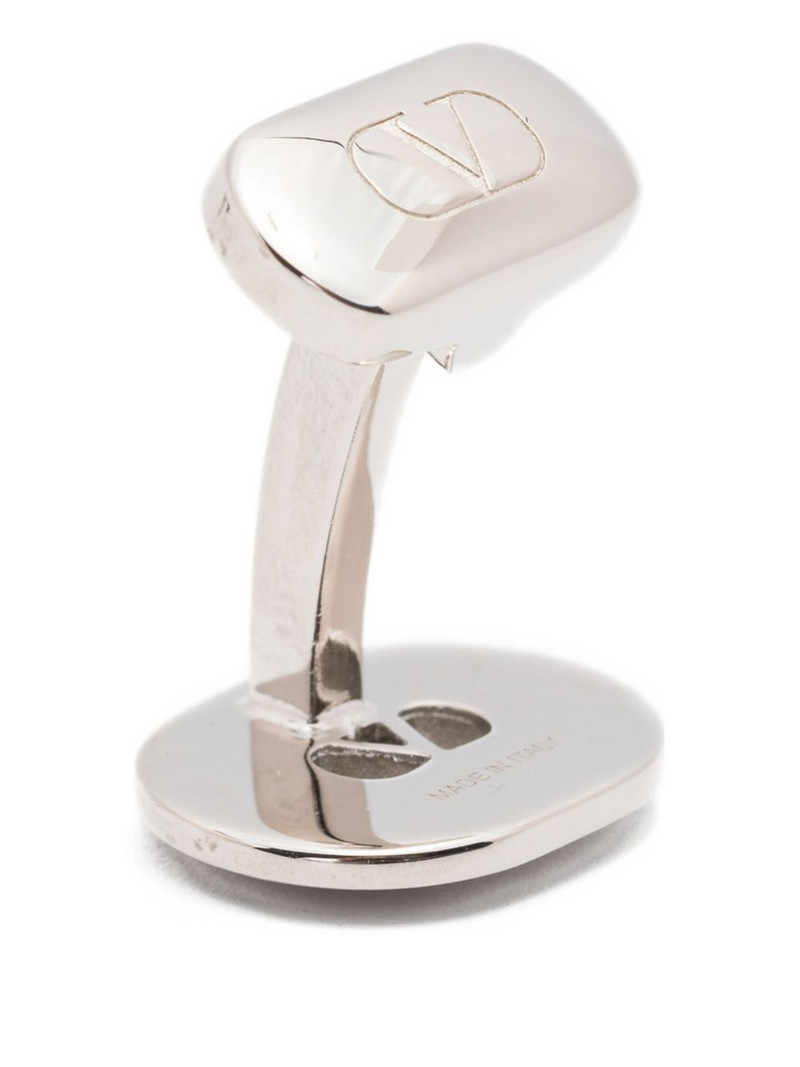 Valentino logo-detail cufflinks outlook