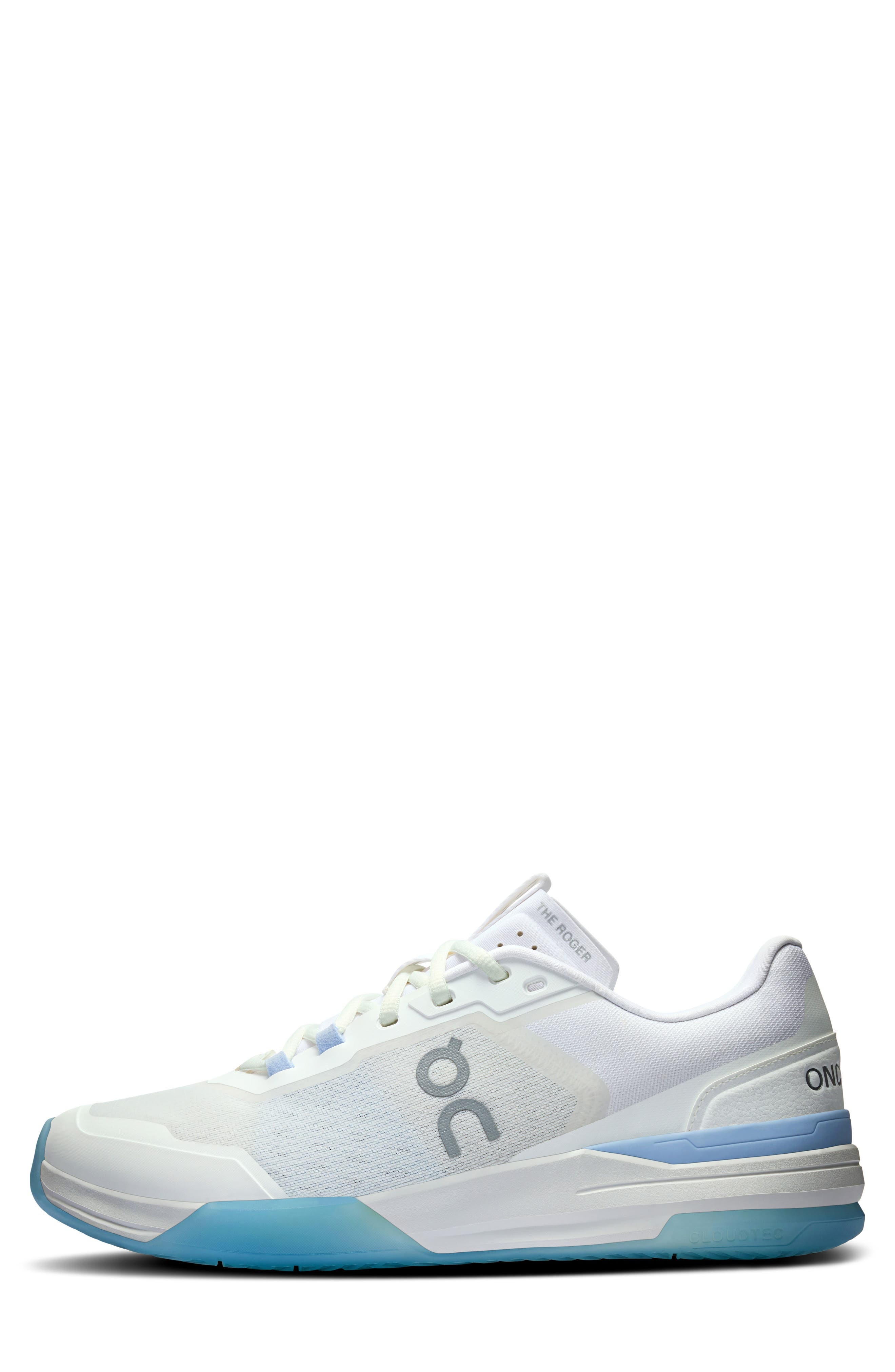 On THE ROGER Adv Pro Tennis Shoe in White/Chambray at Nordstrom - 6
