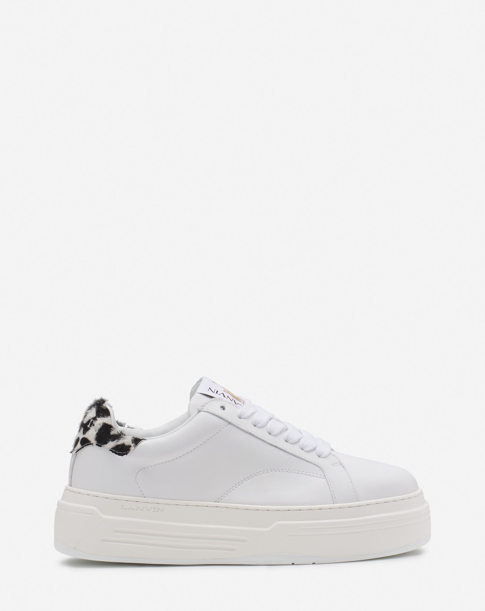 DDB0 LEATHER PLATFORM SNEAKERS - 1