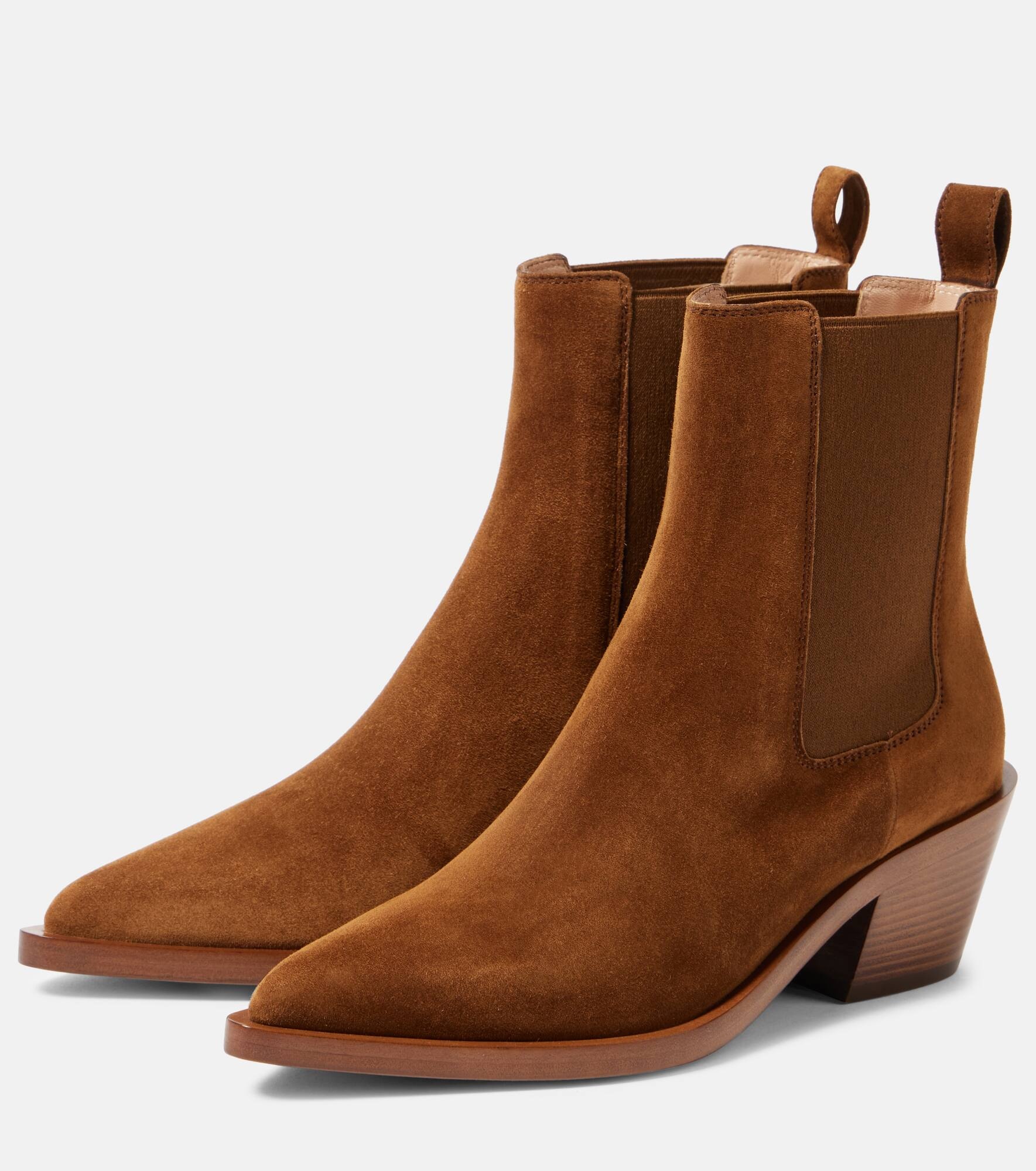 Wylie suede ankle boots - 5