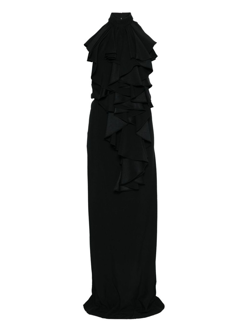 jabot-collar gown 1