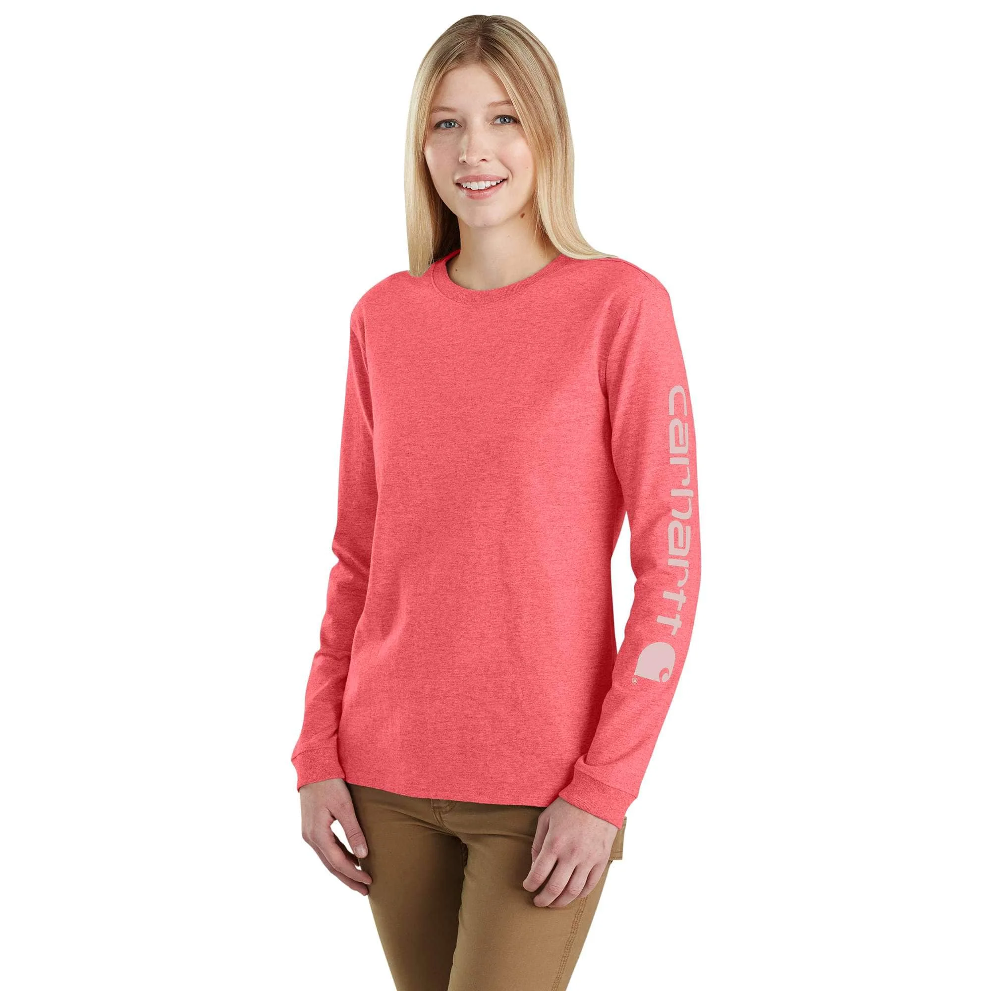 Women's Dearborn Loose LS Logo T-Shirt - 1