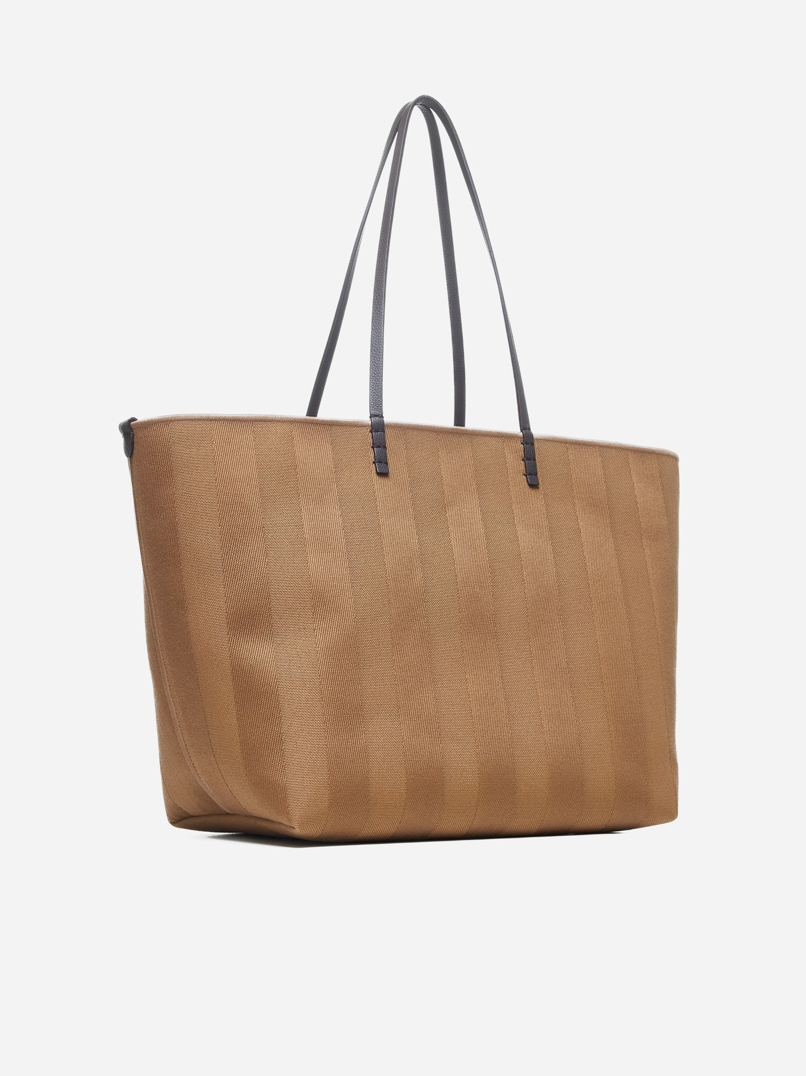 トートバッグ FENDI ROLL LARGE REVERSIBLE TOTE BAG Large Roll Fabric Light blue | Fendi