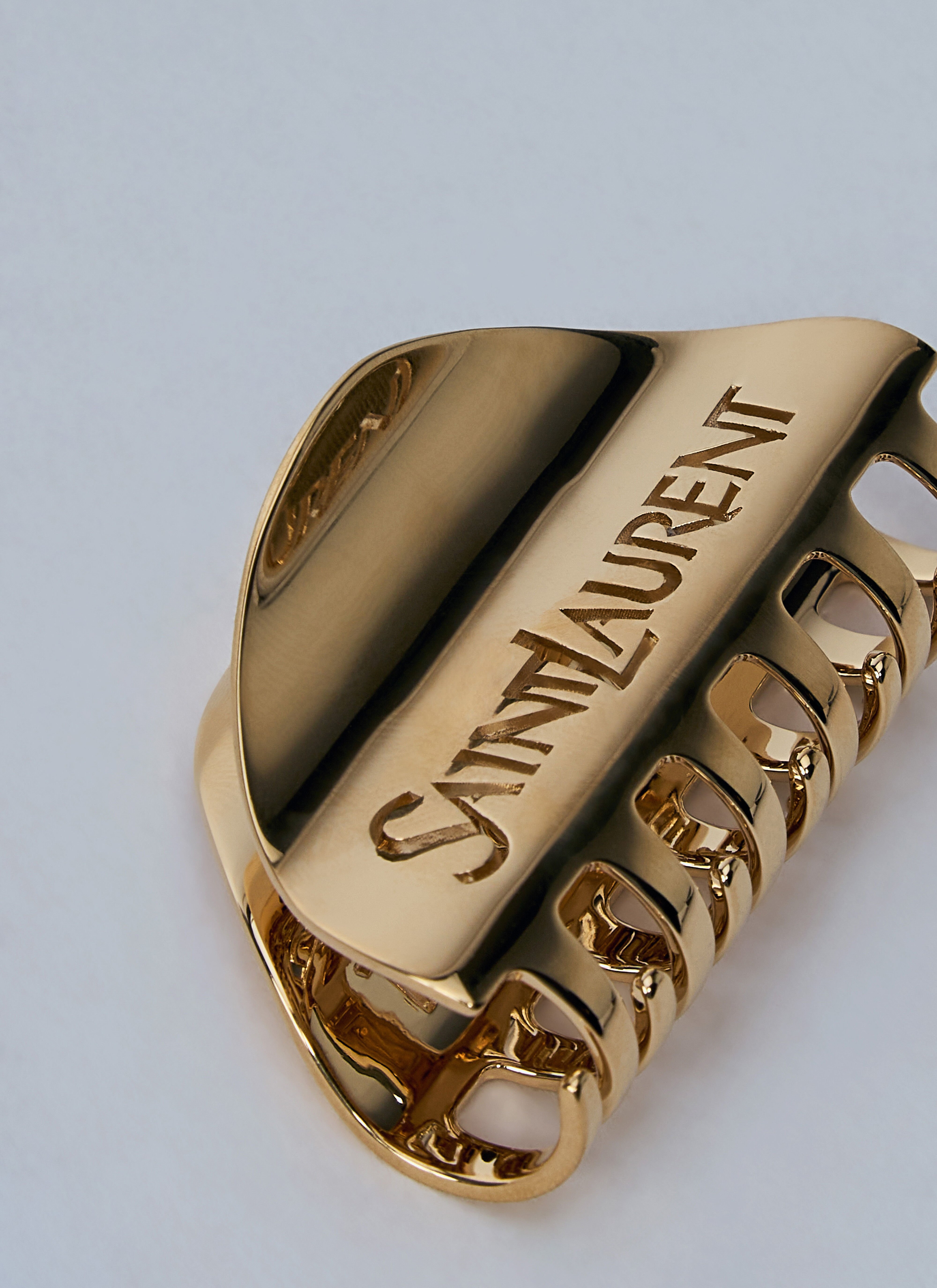Logo Engraved Hair Clip - 2