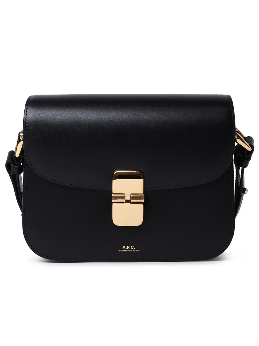 A.P.C. SMALL LEATHER GRACE BAG - 1