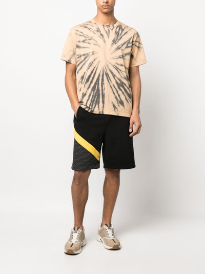FENDI logo-print drawstring shorts outlook