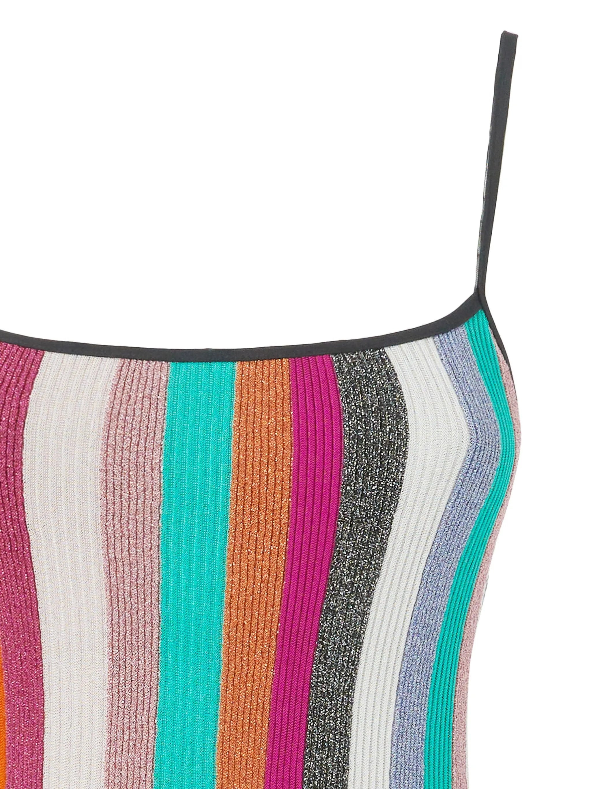striped swimsuit - 2