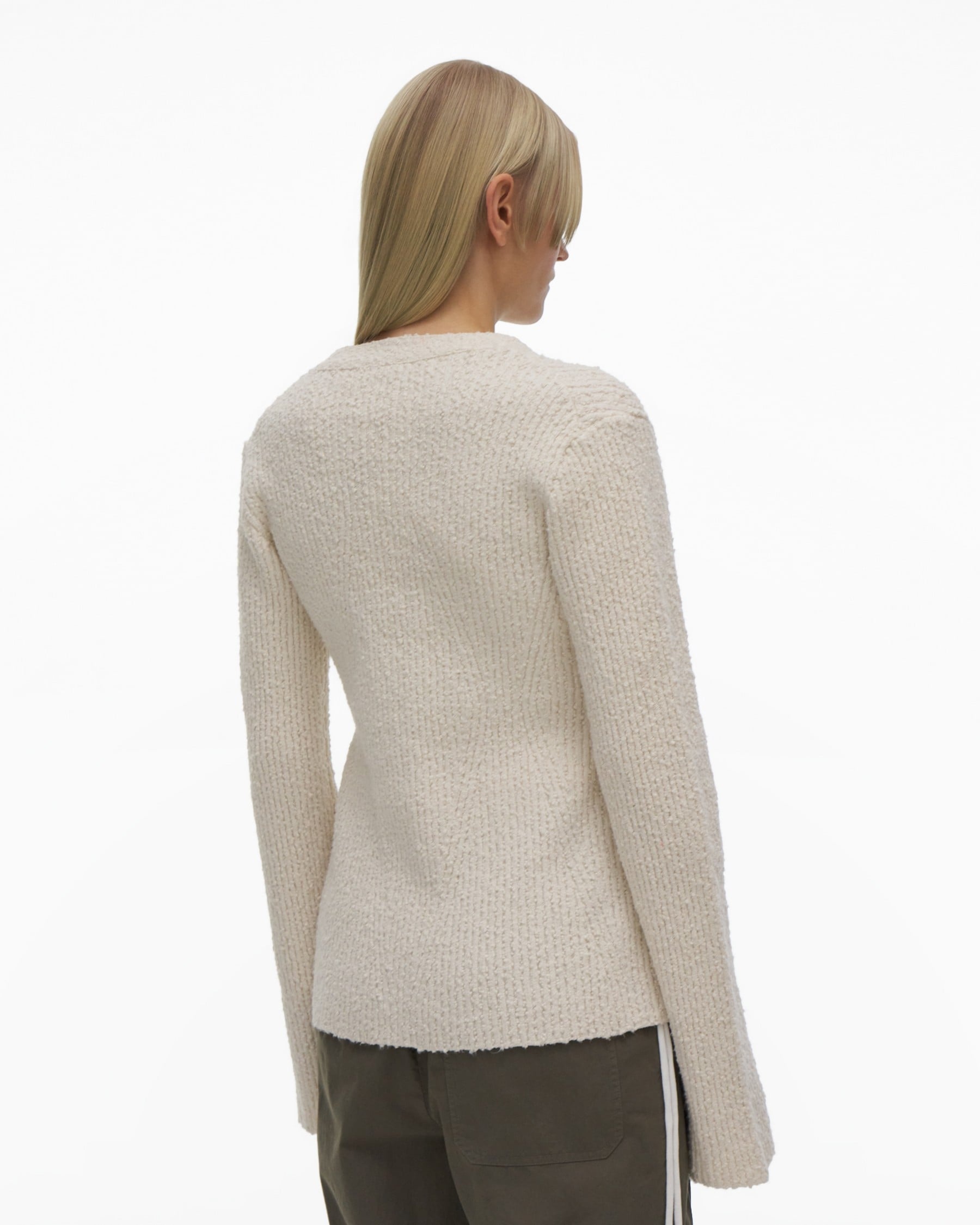 RIBBED CARDIGAN - 4