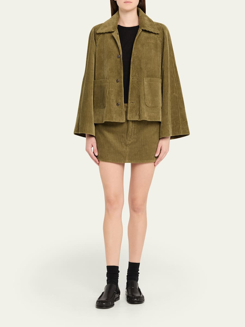 FRAME The Corduroy Mini Skirt outlook