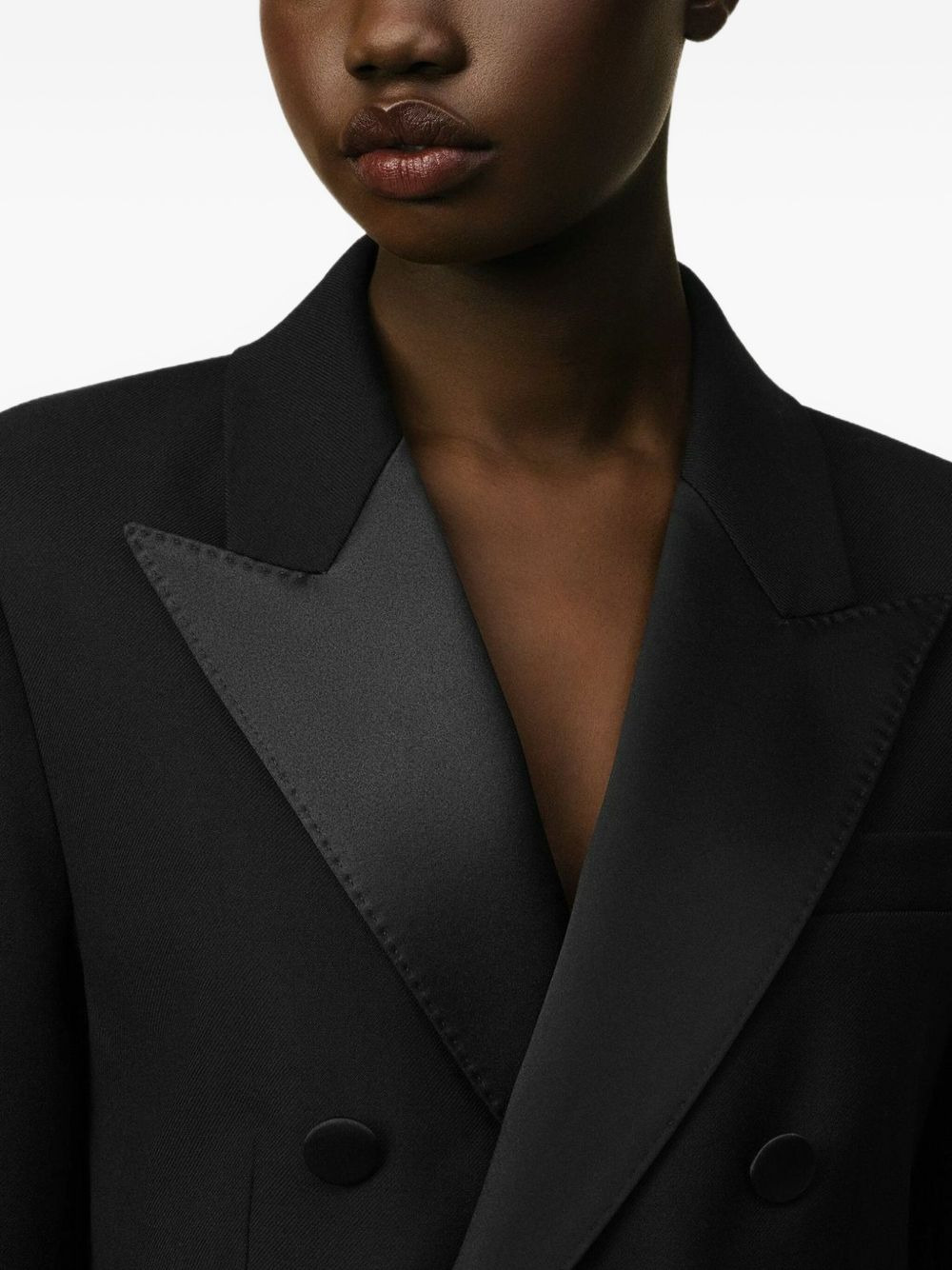 double-breasted buttoned jacket - 6