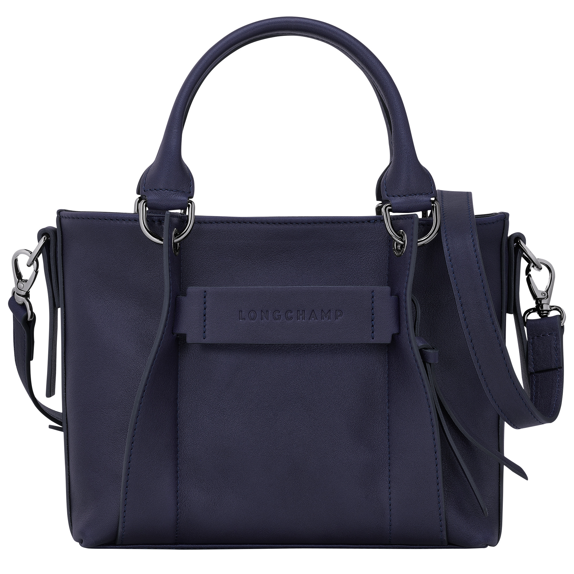 Longchamp 3D S Handbag Bilberry - Leather - 1