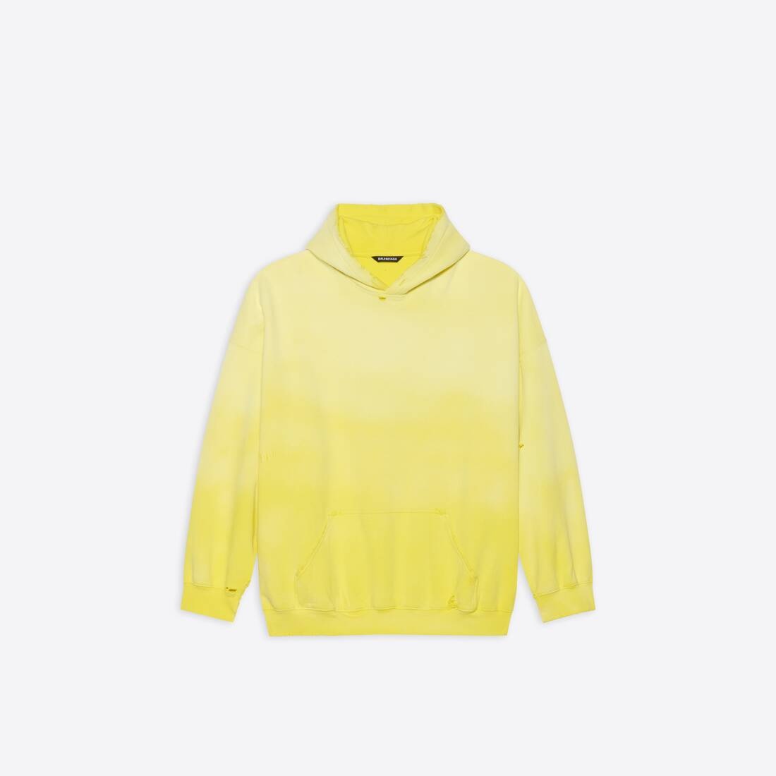 Boxy Hoodie in Yellow - 1