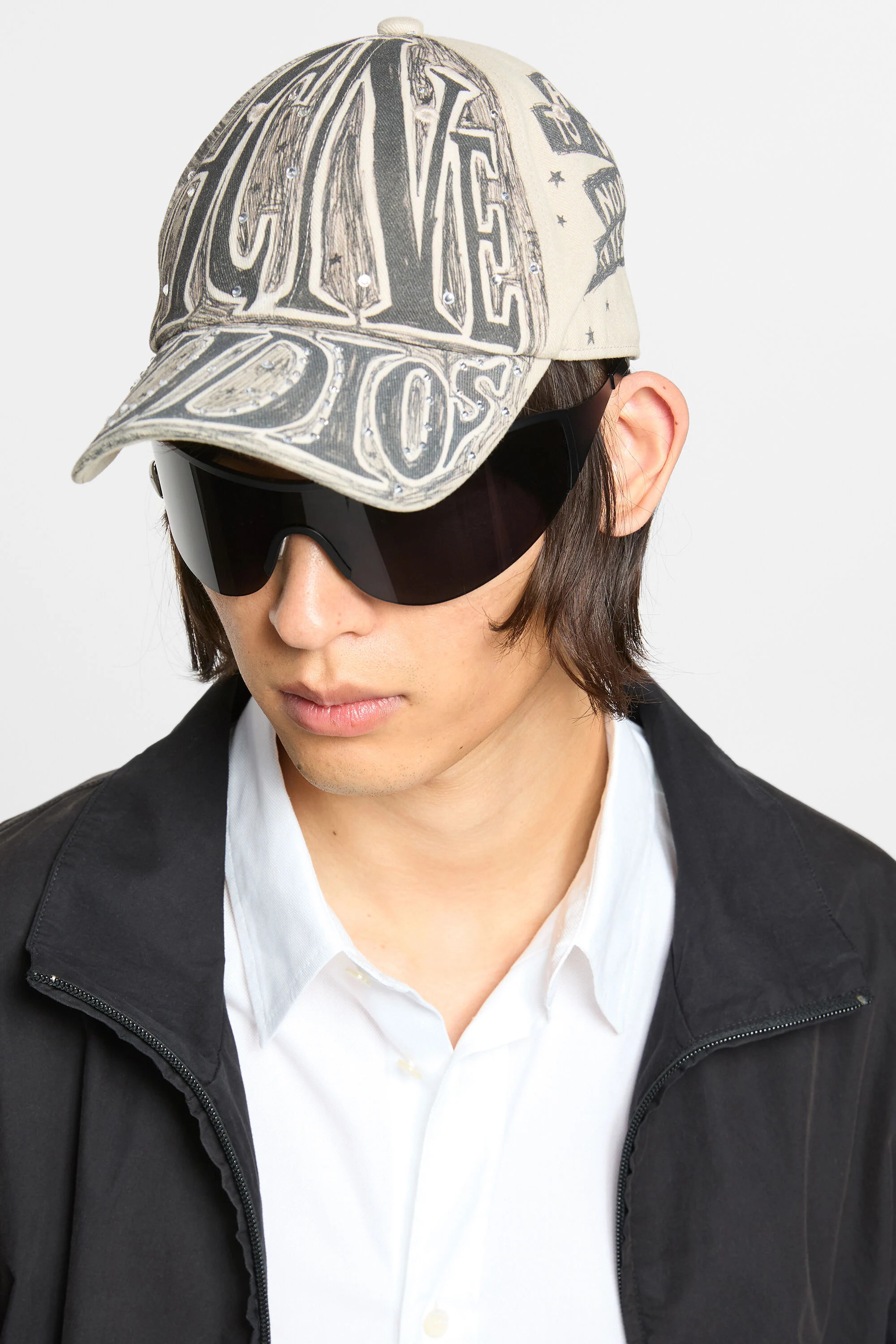 Metal frame sunglasses - Black/black - 3