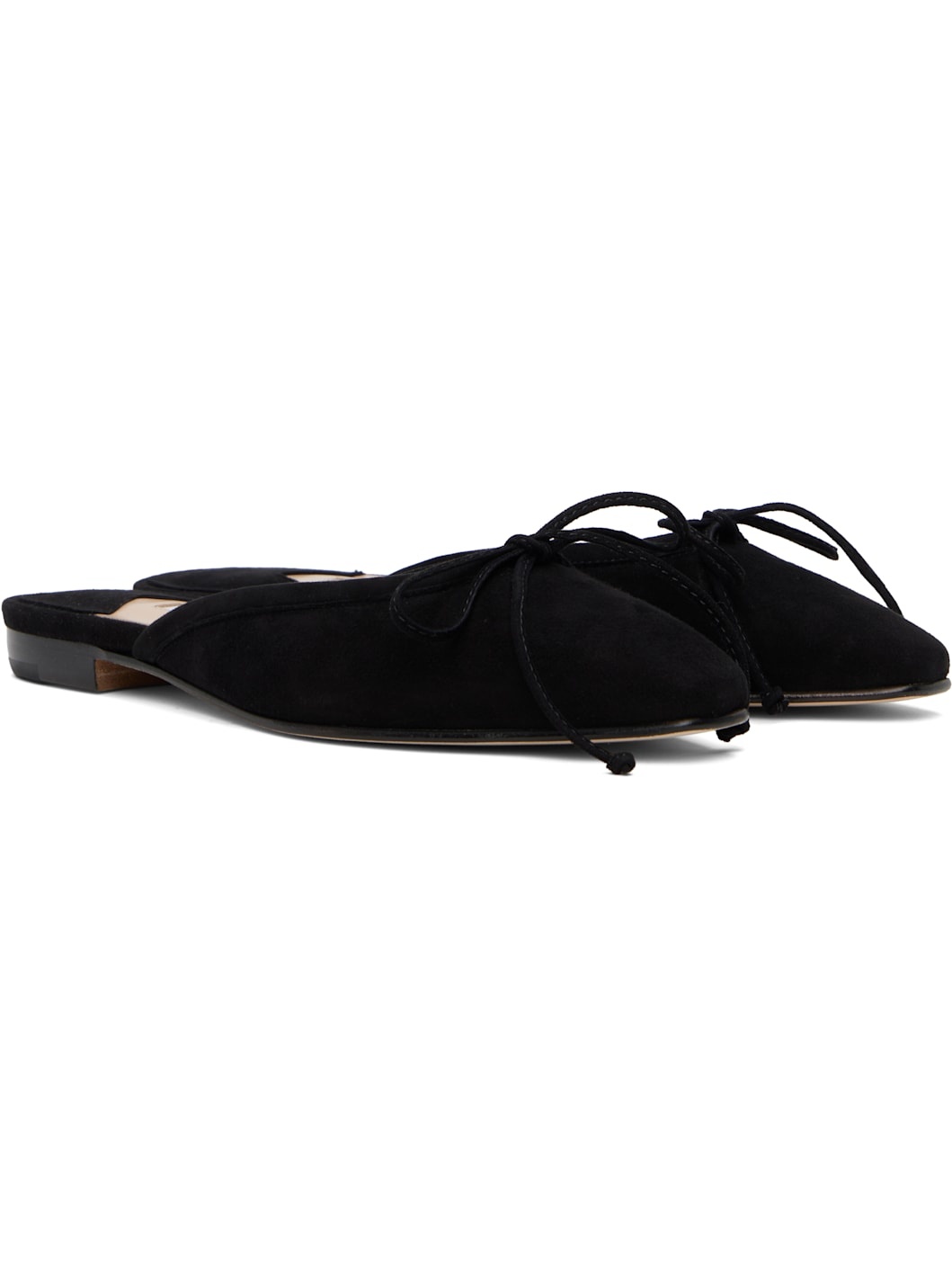 Black Ballerimu Mules - 4