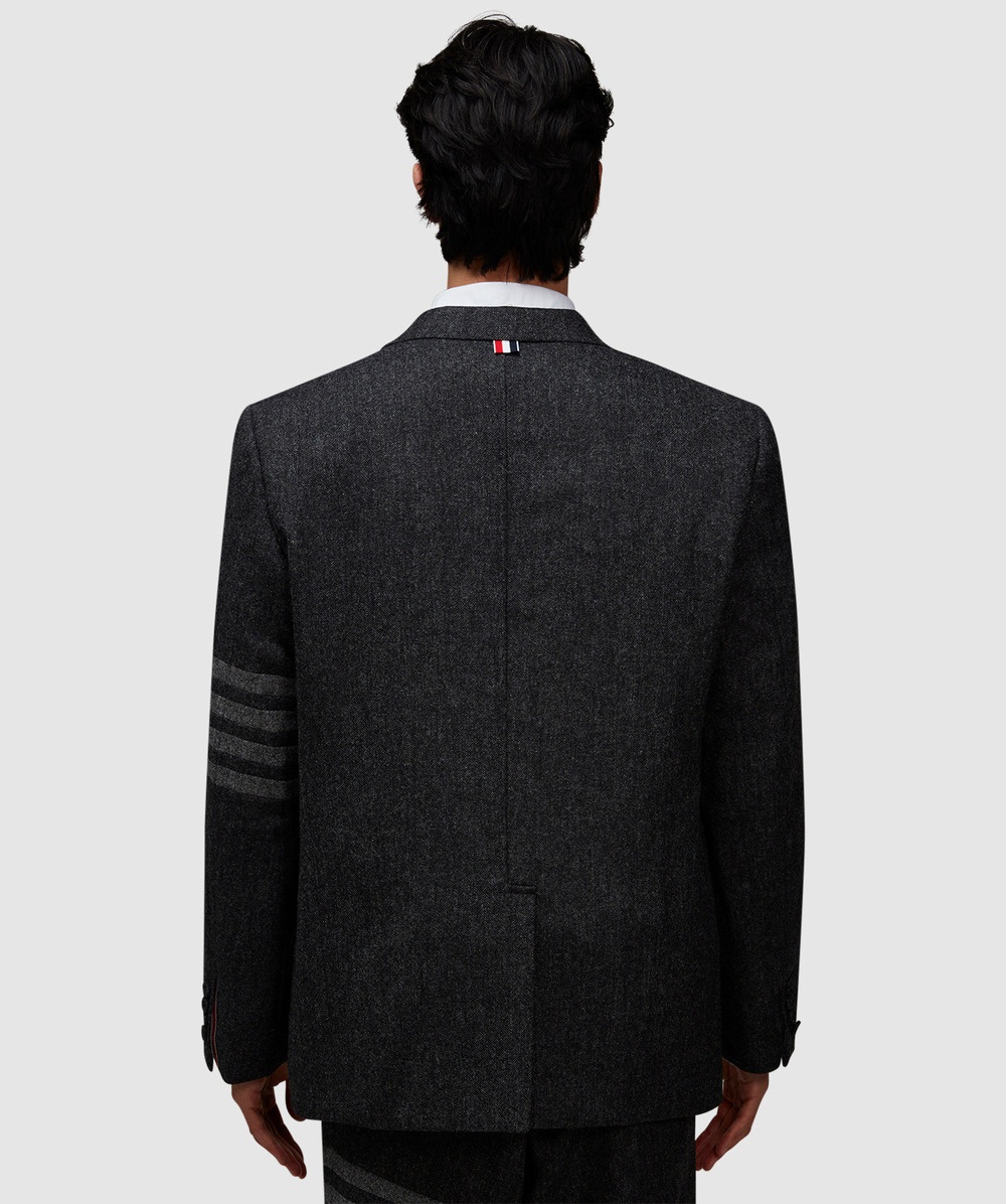 Unstructured 4 bar tweed blazer - 3