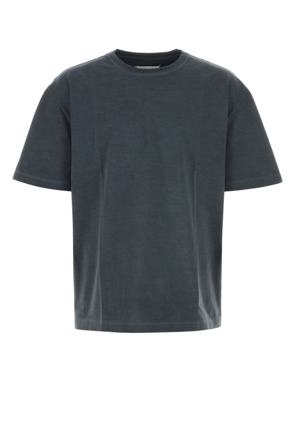 Dark grey cotton oversize t-shirt - 1