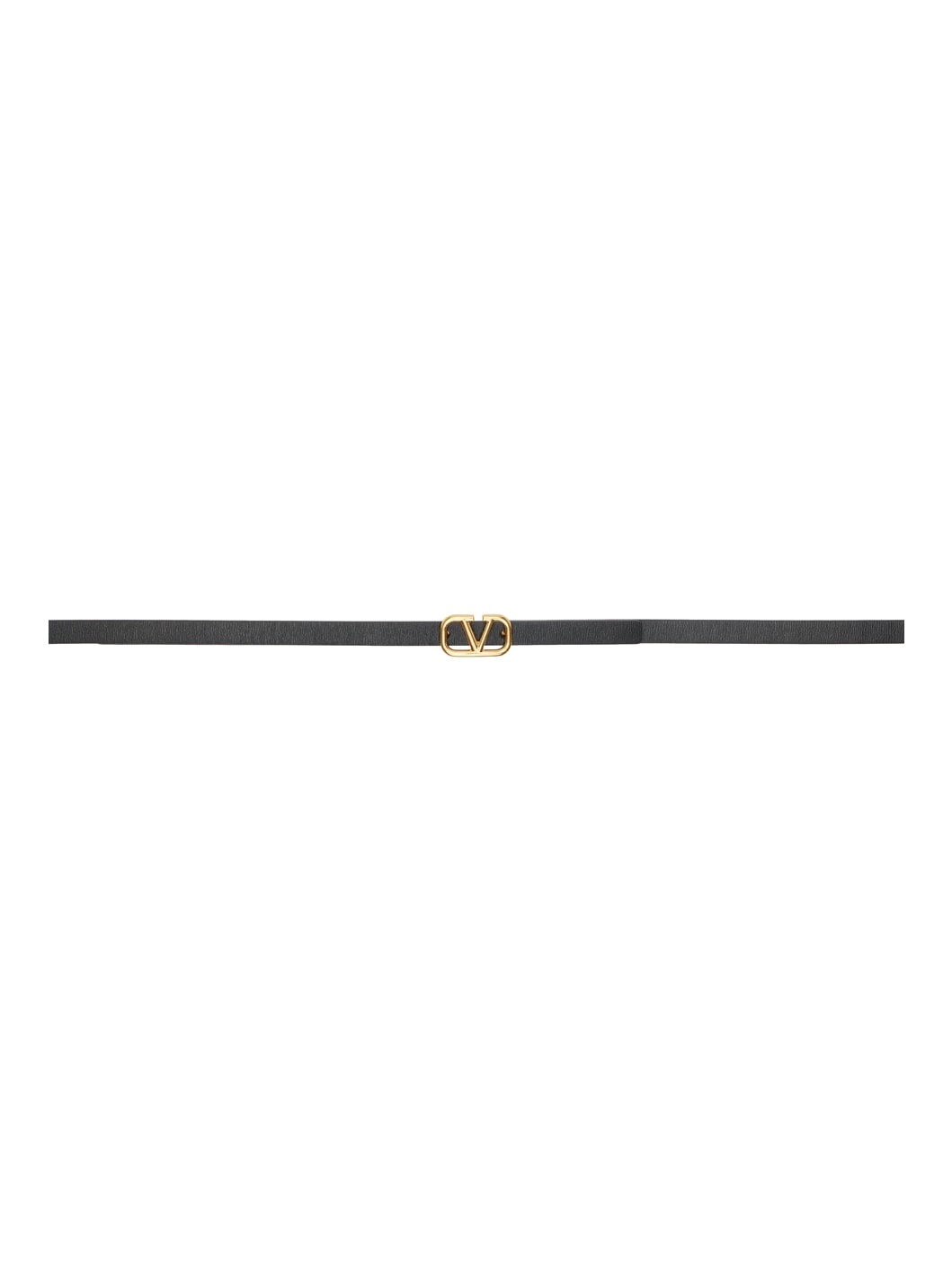 Black VLogo Belt - 1
