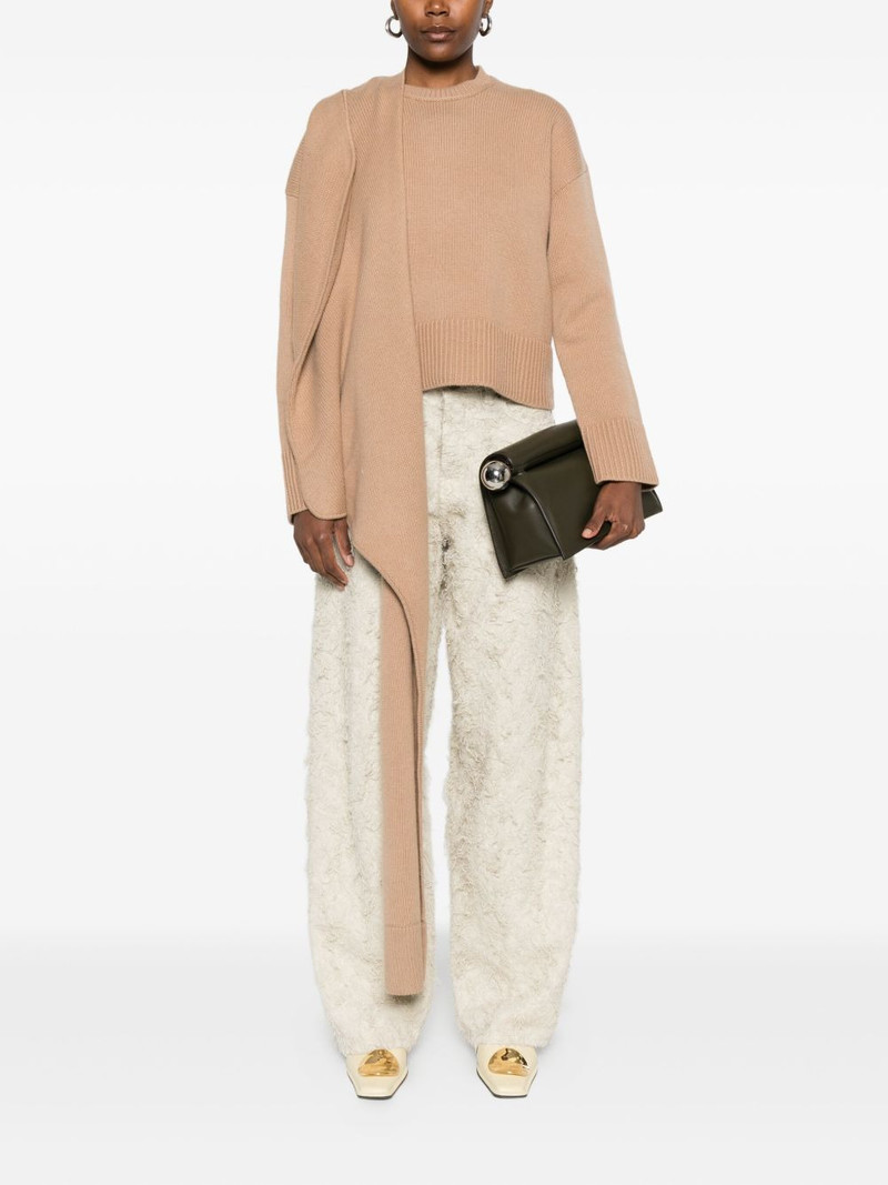 SIMKHAI scarf-detail sweater outlook